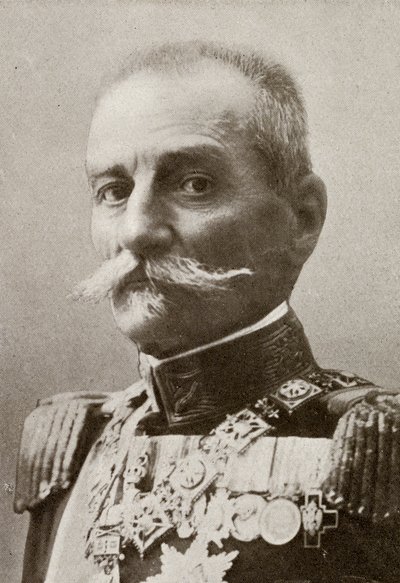 King Peter I of Serbia, from 